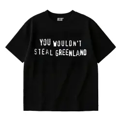 STEAL GREENLAND BLACK TEE