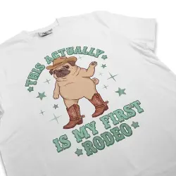 MY FIRST RODEO WHITE TEE