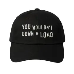 DOWN A LOAD BLACK DAD HAT