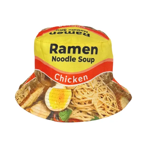 ALL OVER PRINTED RAMEN BUCKET HAT