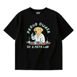 METH LAB BLACK TEE