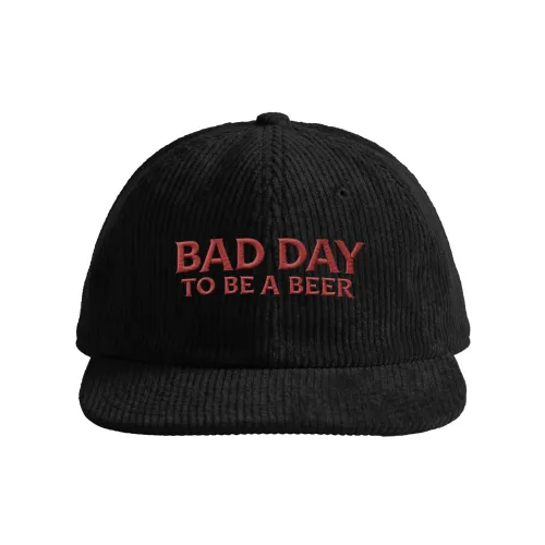 BAD DAY TO BE A BEER BLACK CORD HAT