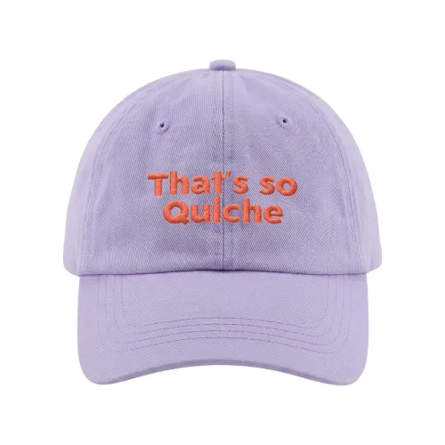 THAT'S SO QUICHE LAVENDER DAD HAT