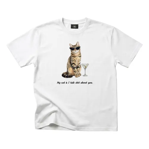 Custom My Cat & I Tee