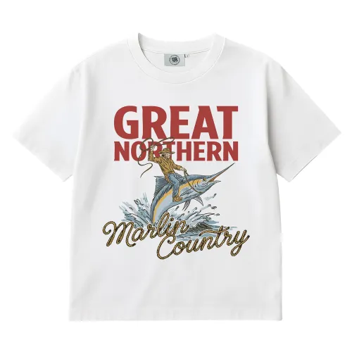 MARLIN COUNTRY WHITE TEE