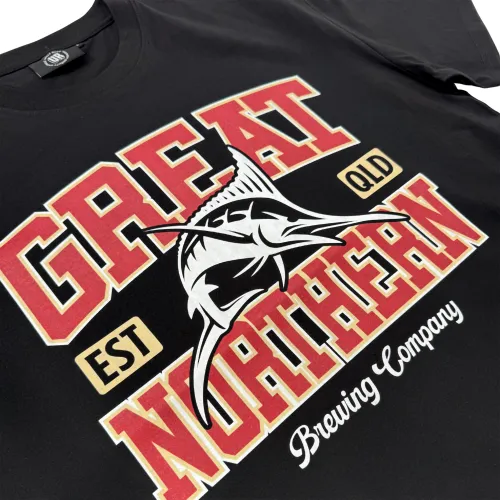 GREAT NORTHERN SPORTS BLACK TEE