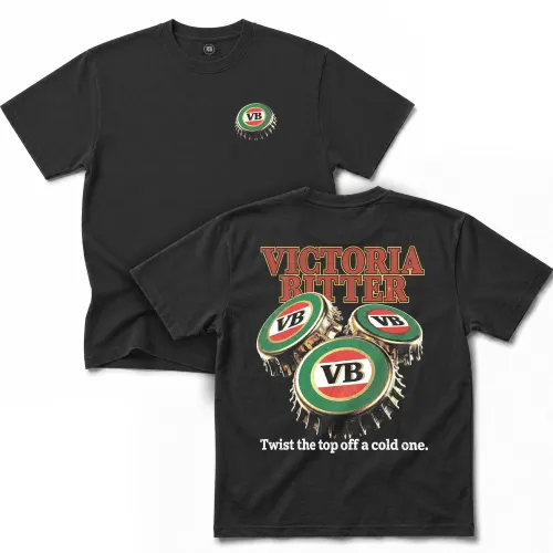VINTAGE TWIST THE TOP OFF FRONT & BACK T-SHIRT
