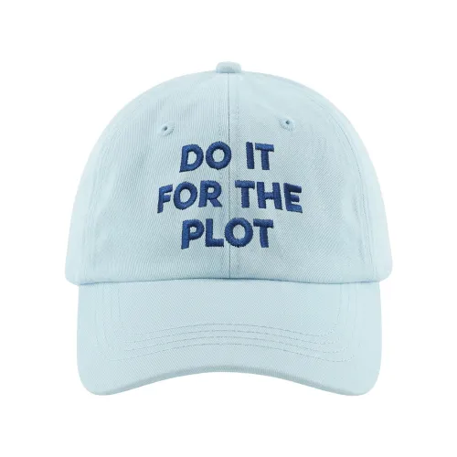 DO IT FOR THE PLOT PASTEL BLUE DAD HAT