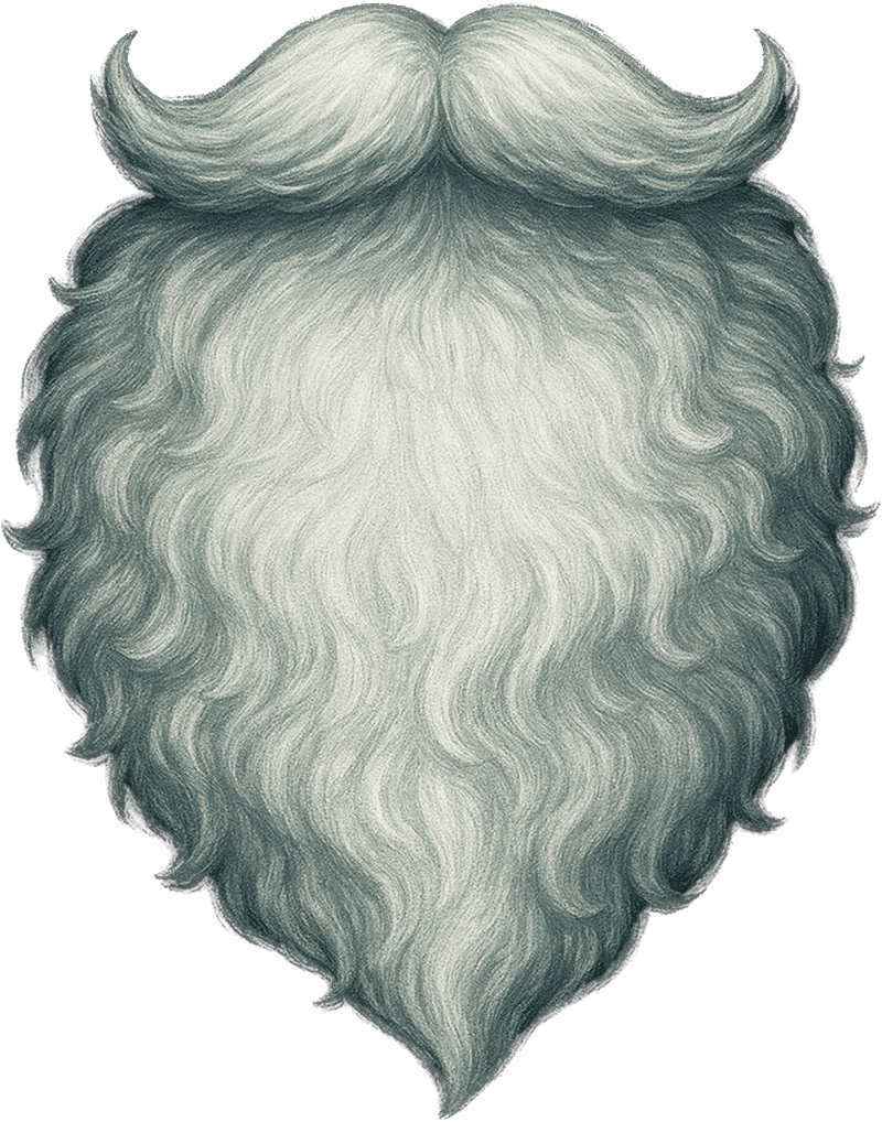 Beard Sticker
