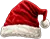 Santa Hat Sticker
