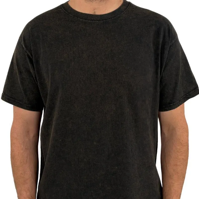 Vintage wash black t-shirt