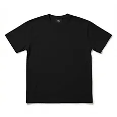 black t-shirt