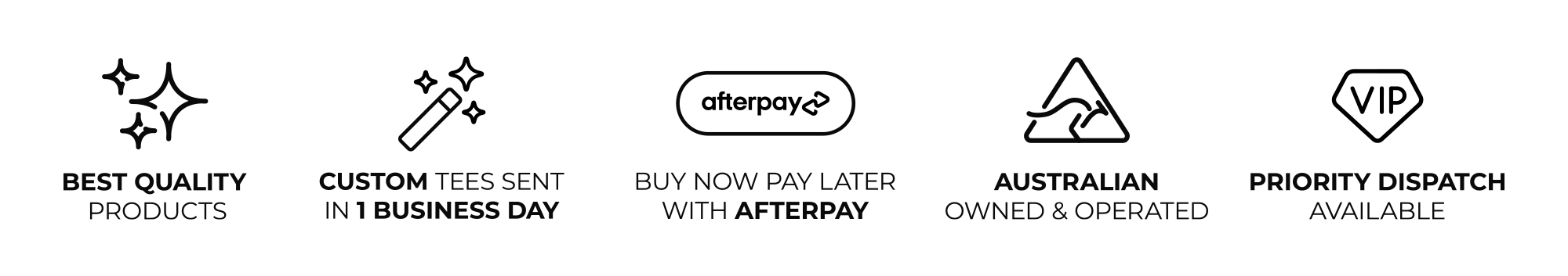 Best Quality Products | Unique and Custom T-Shirts | Buy Now Pay later With Afterpay | Australian Owned and Operated | Priority Dispatch Available