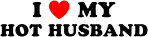 Hot Husband sticker